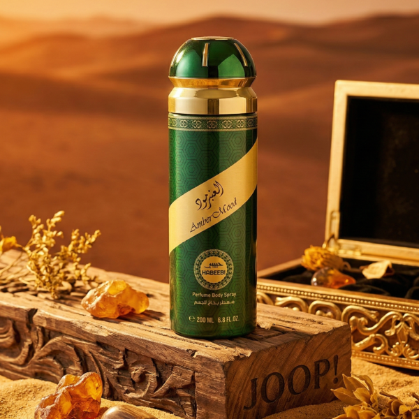 Amber Mood by HABEEBI – 200ml Perfume Body Spray